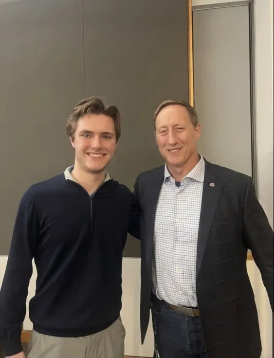 Matt MacFarlane with Hon. Peter MacKay